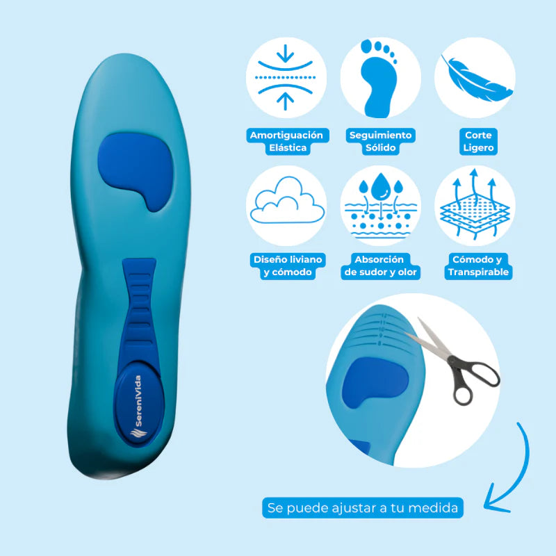 Plantillas ComfyFeet™️ - Disfruta de días sin dolor, sin tratamientos caros ni visitas al médico....